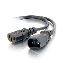 C2G 5ft 250V 16 AWG Power Cord Extension (IEC320C13 -> IEC320C14) Black 59.1" (1.5 m) C14 coupler1