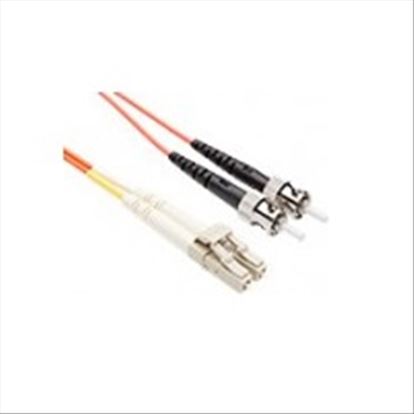 Unirise 15m LC-ST fiber optic cable 590.6" (15 m) Orange1