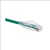 Unirise 10.7m Cat5e Patch networking cable Green 421.3" (10.7 m) U/UTP (UTP)1