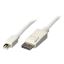 Unirise MDPDP-15F-MM DisplayPort cable 181.1" (4.6 m) Mini DisplayPort White1