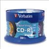 Verbatim Digital Vinyl CD-R™ 80MIN 700MB 52X 50pk Spindle 50 pc(s)1