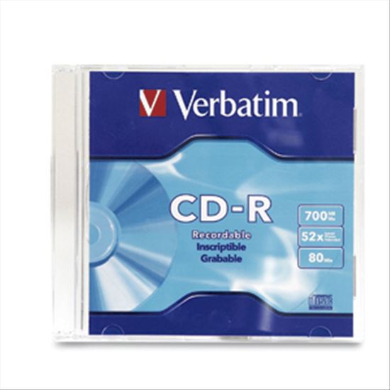 Verbatim 52x CD-R Media 700 MB1