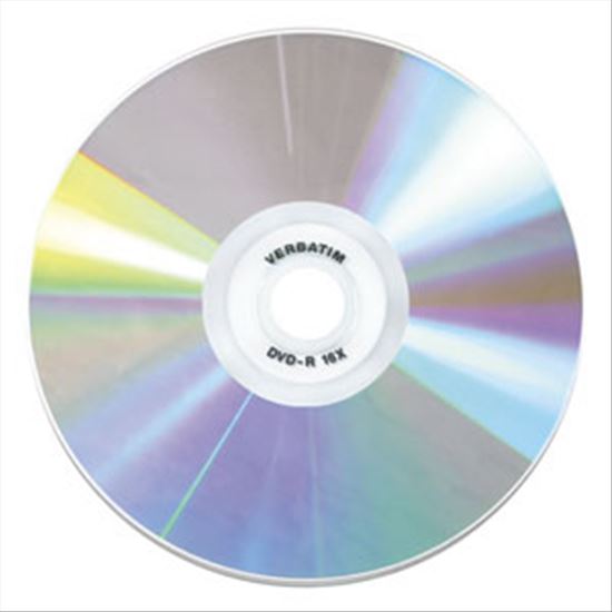 Verbatim DVD-R 4.7GB 16X DataLifePlus, Shiny Silver 50pk Spindle 50 pc(s)1
