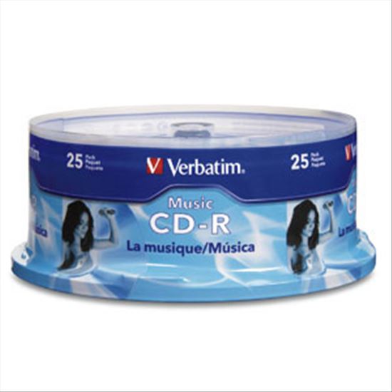 Verbatim 40x Music CD-R Media - 700MB 25 pc(s)1