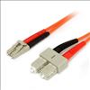 StarTech.com FIBLCSC2 fiber optic cable 78.7" (2 m) LC SC Orange1