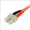 StarTech.com FIBLCSC2 fiber optic cable 78.7" (2 m) LC SC Orange3