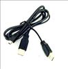 Bytecc 2x USB 2.0 - mini USB 2.0 USB cable 35.8" (0.91 m) USB A Micro-USB B Black3