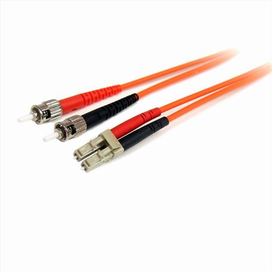 StarTech.com FIBLCST3 fiber optic cable 118.1" (3 m) LC ST OM1 Orange1