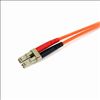 StarTech.com FIBLCST3 fiber optic cable 118.1" (3 m) LC ST OM1 Orange3