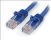 StarTech.com 4 ft Blue Snagless Category 5e (350 MHz) UTP Patch Cable networking cable 48" (1.22 m)1