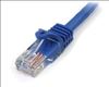 StarTech.com 4 ft Blue Snagless Category 5e (350 MHz) UTP Patch Cable networking cable 48" (1.22 m)2