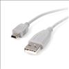 StarTech.com USB2HABM1 USB cable 11.8" (0.3 m) USB A Mini-USB B Gray1