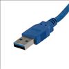 StarTech.com USB3SAB6 USB cable 72" (1.83 m) USB A Blue3