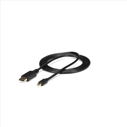 StarTech.com MDP2DPMM6 DisplayPort cable 70.9" (1.8 m) Mini DisplayPort Black1