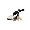 StarTech.com DVID4N1USB6 KVM cable Black 70.9" (1.8 m)2