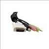 StarTech.com DVID4N1USB6 KVM cable Black 70.9" (1.8 m)3