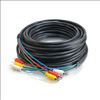 C2G 35ft Plenum-Rated Composite Video with Stereo Audio Cable with Low Profile Connectors composite video cable 420.1" (10.7 m) 3 x RCA Multicolor2