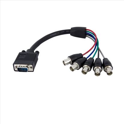 StarTech.com VGABNCMF1 video cable adapter 11.8" (0.3 m) VGA (D-Sub) 5 x BNC Black1