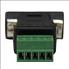 StarTech.com RS422 RS485 Serial DB9 -> Terminal Block Adapter Black4