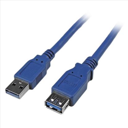 StarTech.com USB3SEXTAA6 USB cable 70.9" (1.8 m) USB 3.2 Gen 1 (3.1 Gen 1) USB A Blue1