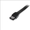 StarTech.com ESATA6 SATA cable 70.9" (1.8 m) eSATA Black2
