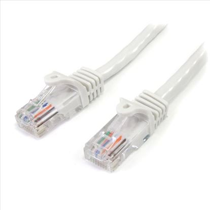 StarTech.com 2.13m Cat5e UTP networking cable White 83.9" (2.13 m)1