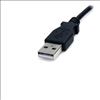 StarTech.com USB2TYPEM power cable Black 35.4" (0.9 m) USB A Barrel type M2