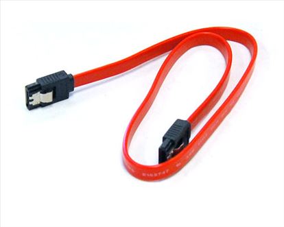 Bytecc Serial ATA-150/300 SATA cable 19.7" (0.5 m) Red1