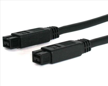 StarTech.com 10 ft 1394b Firewire Cable 9-9 Pin M-M 120.1" (3.05 m) Black1