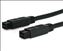 StarTech.com 10 ft 1394b Firewire Cable 9-9 Pin M-M 120.1" (3.05 m) Black1