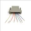 StarTech.com GC258MF cable gender changer DB-25 RJ-45 Gray2