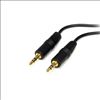 StarTech.com 6ft 3.5mm audio cable 70.9" (1.8 m) Black1