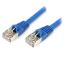 StarTech.com 3 ft Blue Shielded (Snagless) Category 5e (350 MHz) STP Patch Cable networking cable 35.8" (0.91 m)1