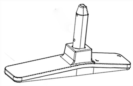 Samsung STN-LE4055D TV mount1