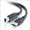 C2G 2m USB 3.0 A Male to B Male Cable USB cable 78.7" (2 m) USB B Black1