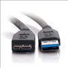 C2G 1m USB 3.0 A Male to Micro B Male Cable USB cable 39.4" (1 m) USB A Micro-USB B Black3