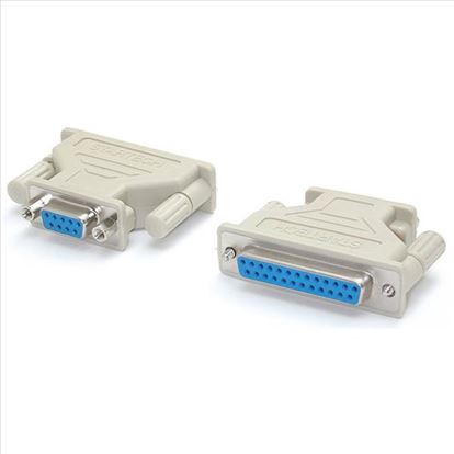 StarTech.com AT925FF cable gender changer DB-9 DB-25 Beige1