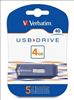 Verbatim 4GB USB Drive USB flash drive USB Type-A 2.0 Blue2