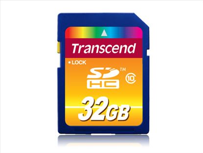 Transcend TS32GSDHC10 memory card 32 GB SDHC NAND Class 101