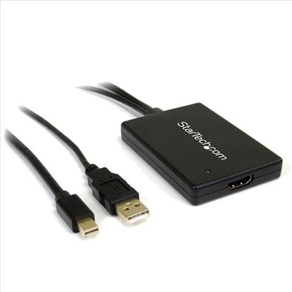 StarTech.com MDP2HDMIUSBA video cable adapter 26.8" (0.68 m) HDMI + USB Mini DisplayPort White1