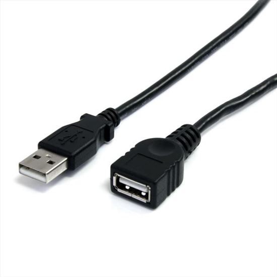 StarTech.com USBEXTAA10BK USB cable 118.1" (3 m) USB 2.0 USB A Black1