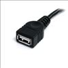 StarTech.com USBEXTAA10BK USB cable 118.1" (3 m) USB 2.0 USB A Black3