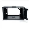 StarTech.com RK619WALL rack cabinet 6U Wall mounted rack Black5