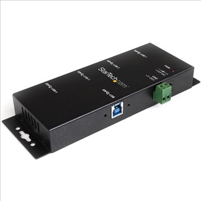 StarTech.com ST4300USBM interface hub USB 3.2 Gen 1 (3.1 Gen 1) Type-B 5000 Mbit/s Black1