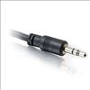 C2G 15ft CMG-Rated 3.5mm Stereo With Low Profile Connectors audio cable 179.9" (4.57 m) Black4