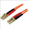 StarTech.com 50FIBLCLC2 fiber optic cable 78.7" (2 m) LC OM2 Orange1