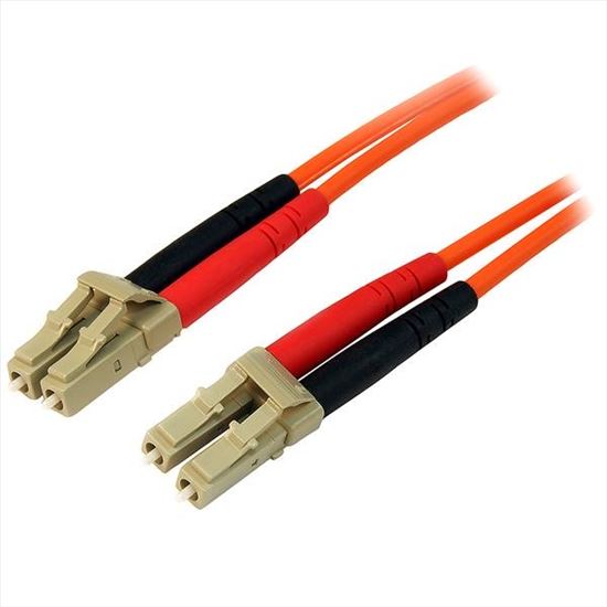 StarTech.com 50FIBLCLC2 fiber optic cable 78.7" (2 m) LC OM2 Orange1