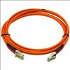 StarTech.com 50FIBLCLC2 fiber optic cable 78.7" (2 m) LC OM2 Orange2