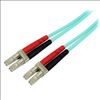 StarTech.com A50FBLCLC10 fiber optic cable 393.7" (10 m) LC OM3 Aqua color1