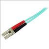 StarTech.com A50FBLCLC10 fiber optic cable 393.7" (10 m) LC OM3 Aqua color2